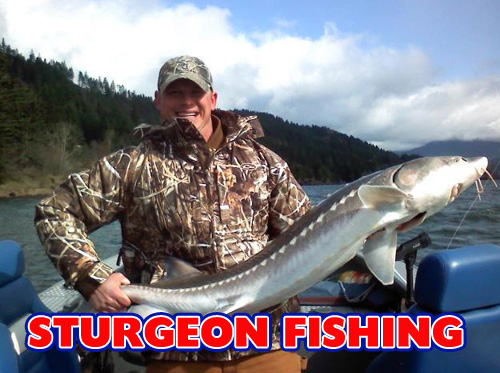 Sturgeon Fishing in Oregon